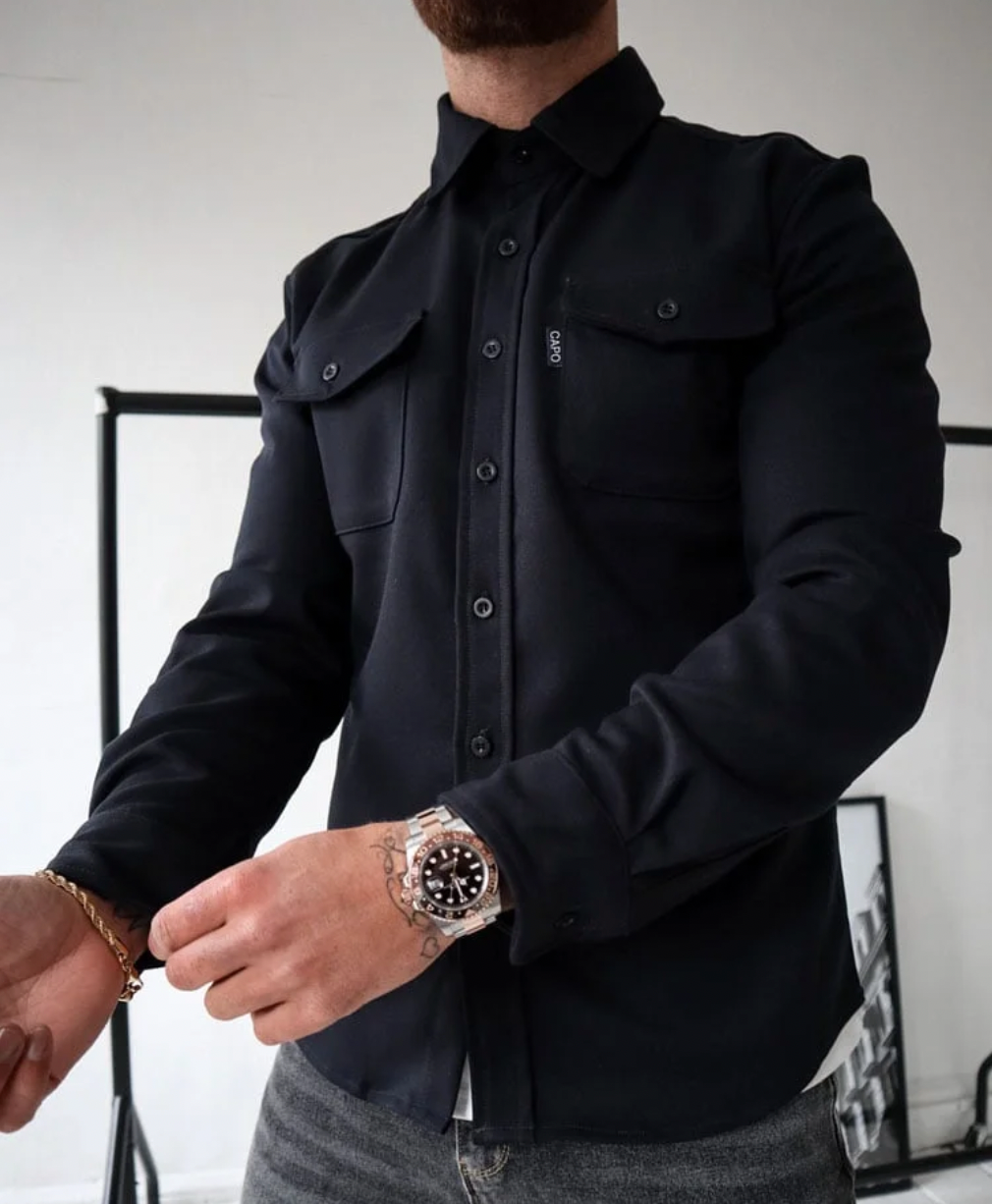 Camisa De Manga Larga Para Hombre