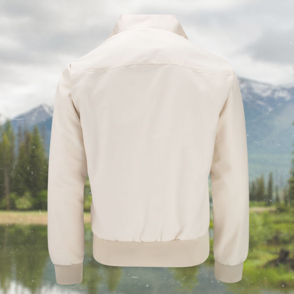 Cazadora Bomber Con Cremallera Para Hombre